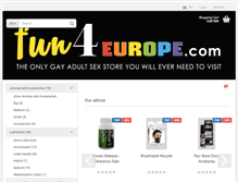 Tablet Screenshot of fun4europe.com